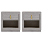 Set de 2 Buros Auma - Gris