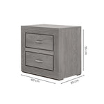 Set de 2 Buros Valentina - Gris