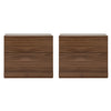 Set de 2 Buros Valery - Nogal