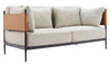 Love Seat Stirbe - Gris
