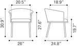 Silla de Comedor Garston - Cafe