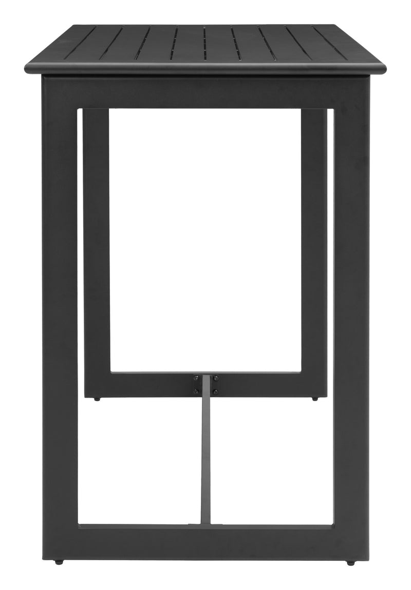 Mesa de Bar Exterior Midnight Wave - Negro