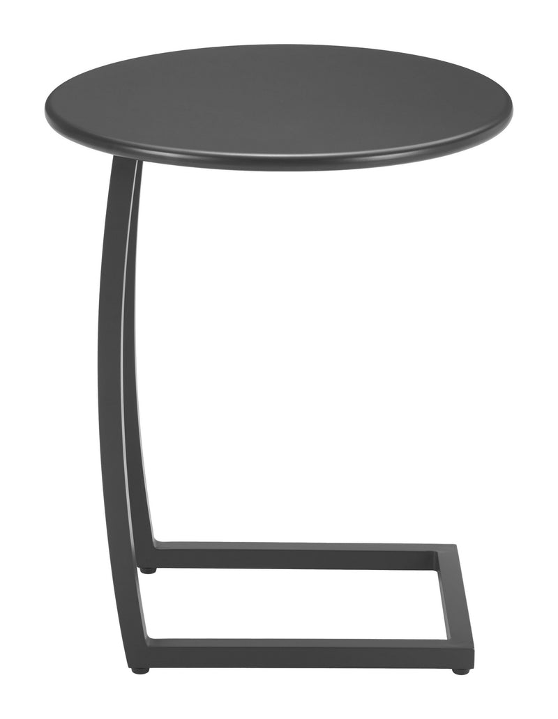 Mesa Lateral Exterior Noga - Negro