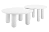 Mesa de Centro Exterior Ola - Blanco