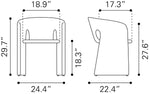 Silla de Comedor Rosyth - Gris