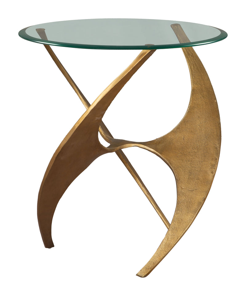 Mesa Lateral Sabel - Bronce