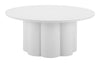 Mesa de Centro Exterior Palmier - Blanco
