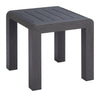 Mesa Lateral Exterior Rolig - Negro