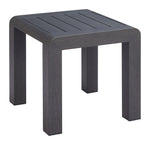 Mesa Lateral Exterior Rolig - Negro
