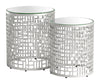 Mesa Lateral Reden - Plateado