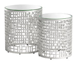 Mesa Lateral Reden - Plateado