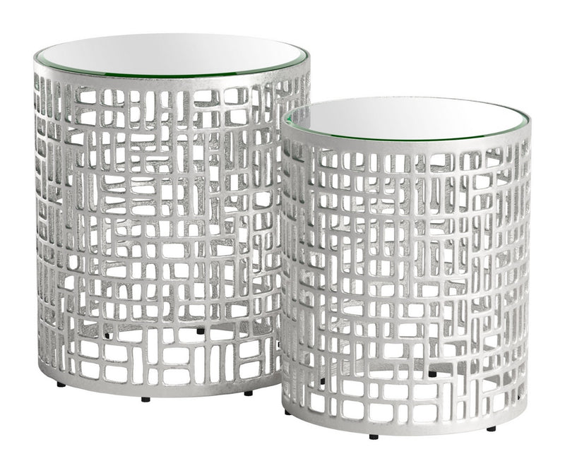 Mesa Lateral Reden - Plateado
