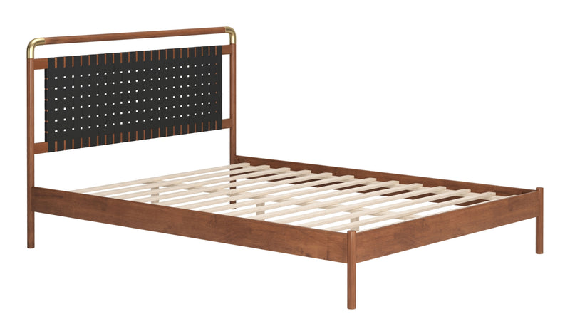 Cama Queen Size Netz - Nogal