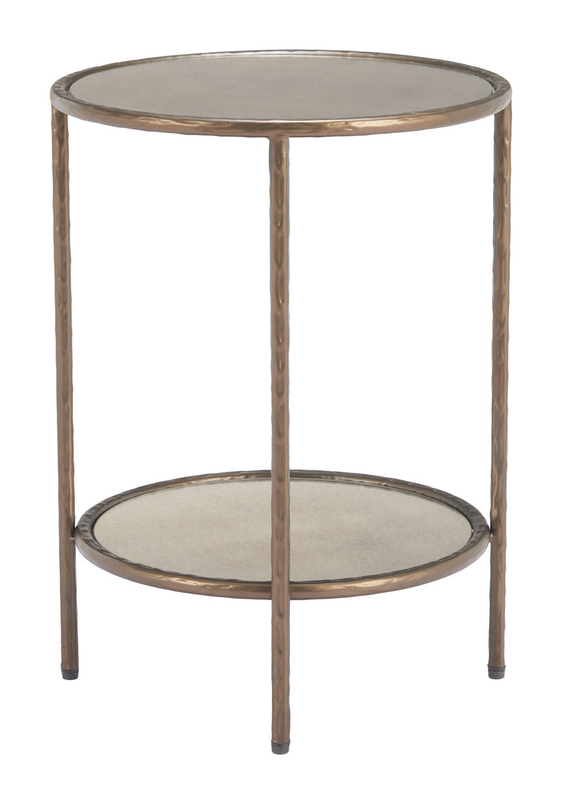 Mesa Lateral Anelli - Bronce