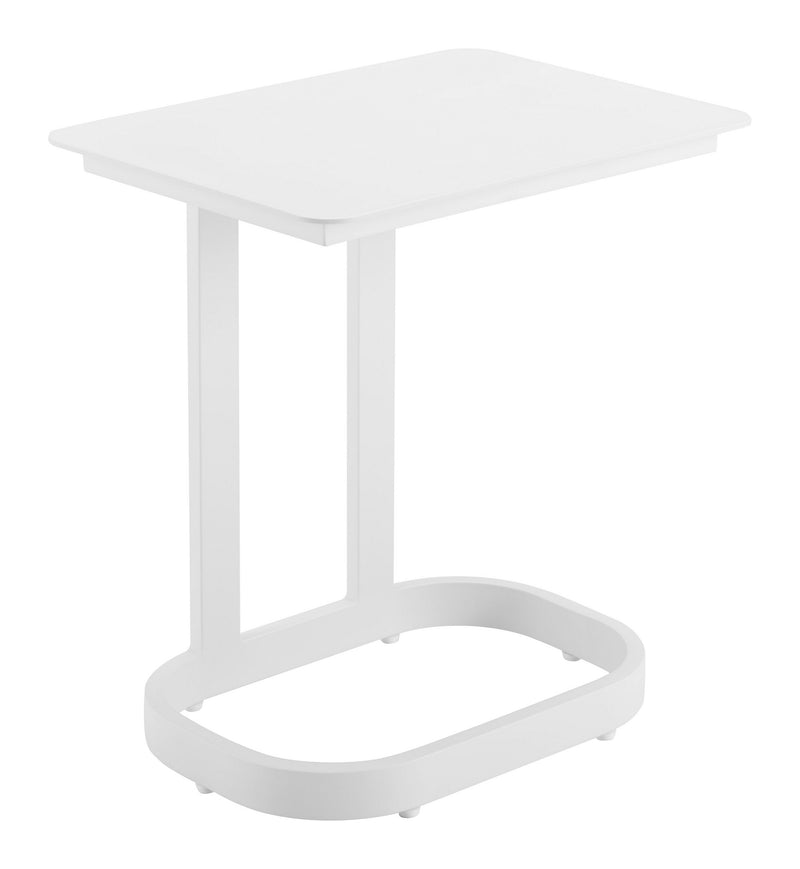 Mesa Lateral Exterior Friss - Blanco