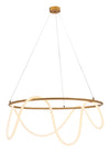 Lampara de Techo Wiber - Bronce