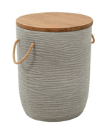 Mesa Lateral Exterior Biban - Gris