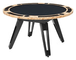 Mesa de Comedor Burl - Negro