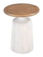 Mesa Lateral Goblet - Blanco