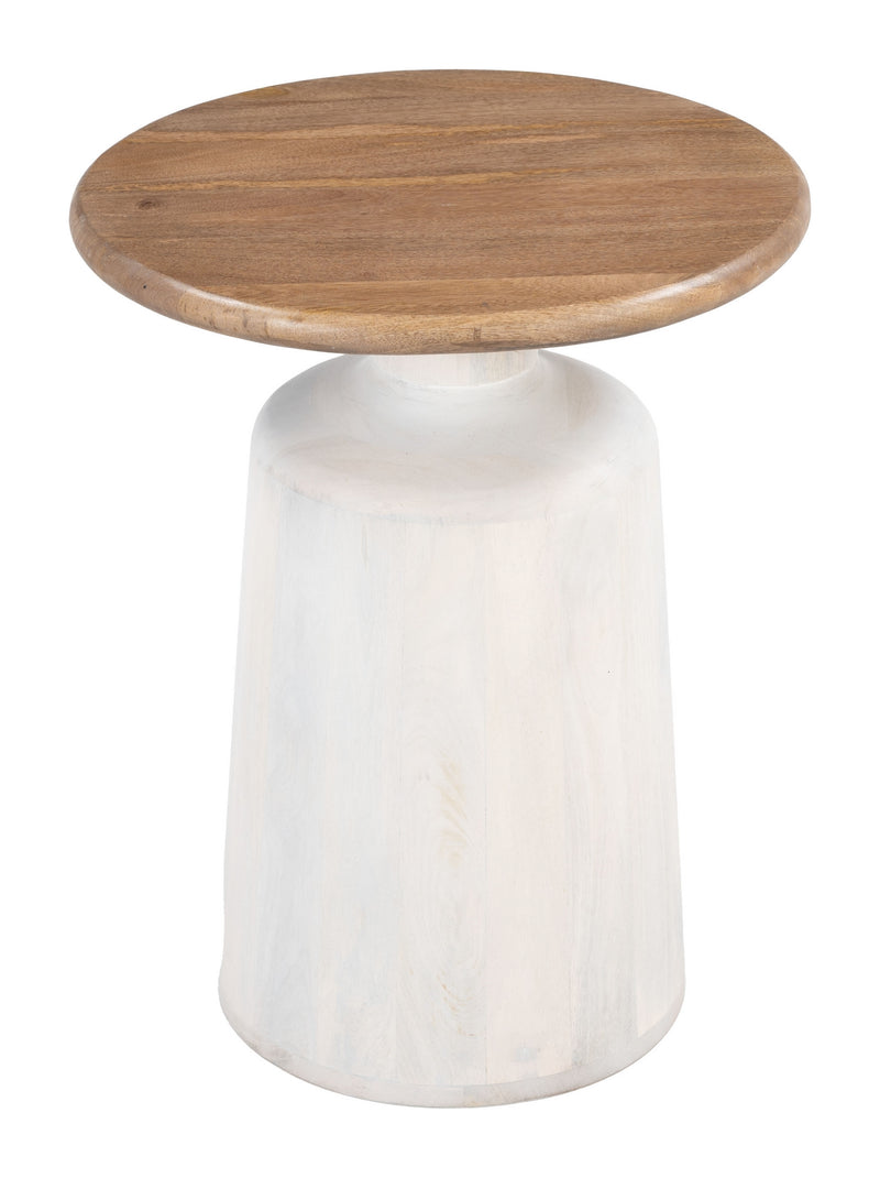 Mesa Lateral Goblet - Blanco