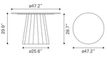 Mesa de Comedor Aipe - Negro