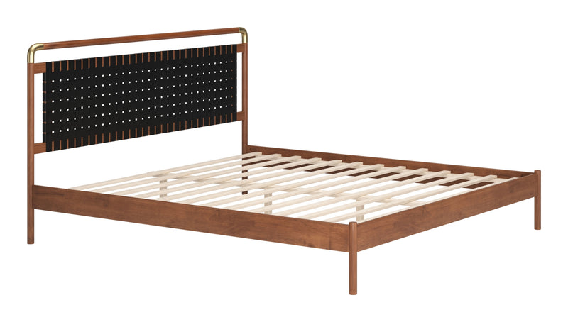 Cama King Size Netz - Nogal