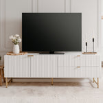 Mesa de TV Fosu - Blanco