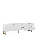Mesa de TV Fosu - Blanco