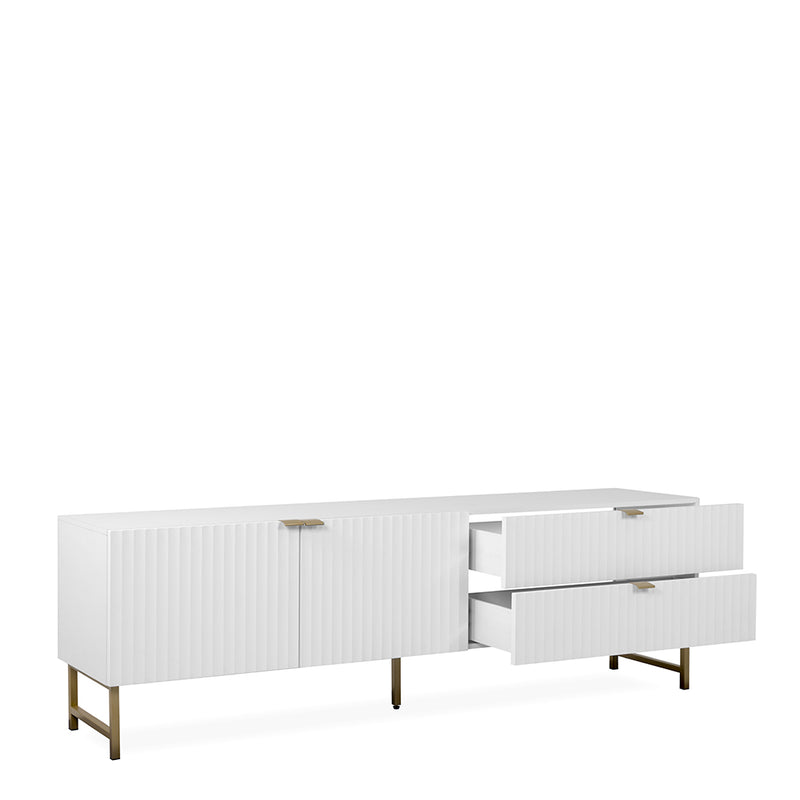 Mesa de TV Fosu - Blanco