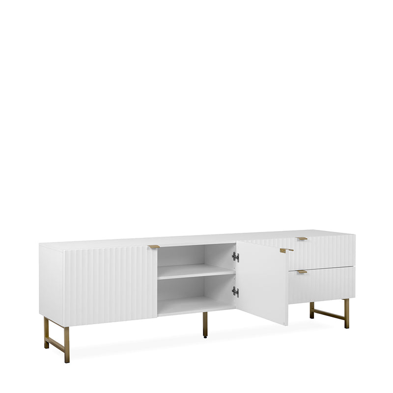 Mesa de TV Fosu - Blanco