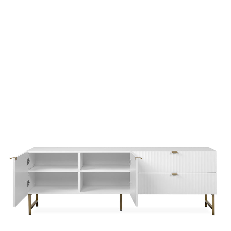 Mesa de TV Fosu - Blanco