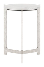 Mesa Lateral Barmas - Plateado