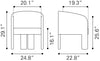 Sillon Hull - Gris