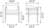 Silla de Comedor Zadar - Gris