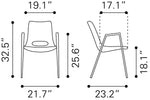 Silla de Comedor Dede - Negro