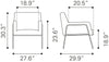 Sillon Charleston - Blanco