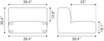 Sillon Exterior Luanda 1 - Gris