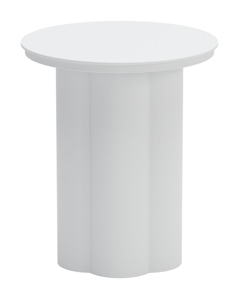 Mesa Lateral Exterior Kogur - Blanco