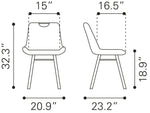 Silla de Comedor Tyler - Azul