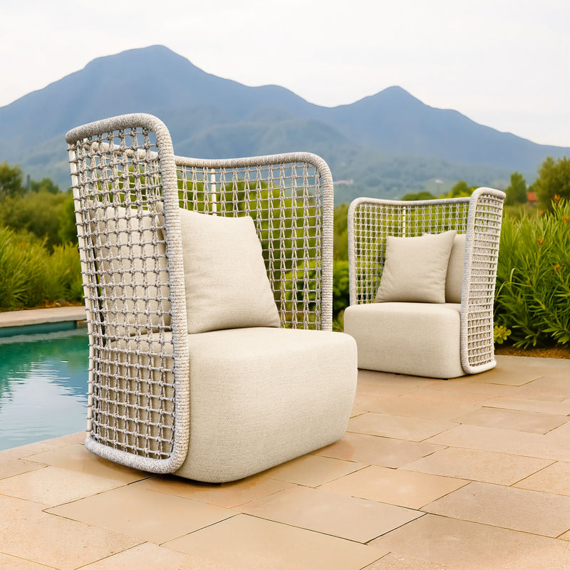 Sillon Exterior Hudu - Gris