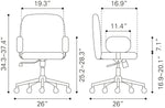 Silla de Oficina Lionel - Verde