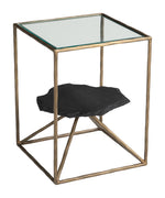 Mesa Lateral Ranol - Bronce