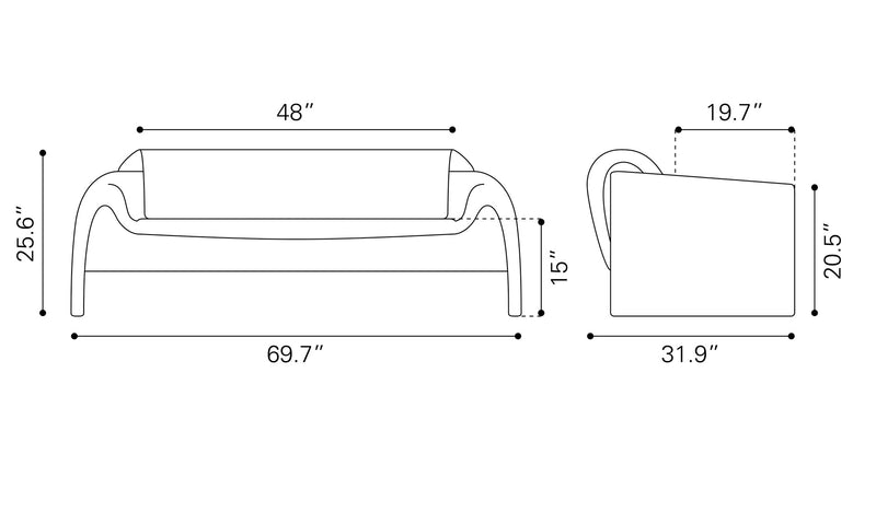 Sofa Horten - Cafe