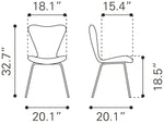 Silla de Comedor Thibideaux - Gris