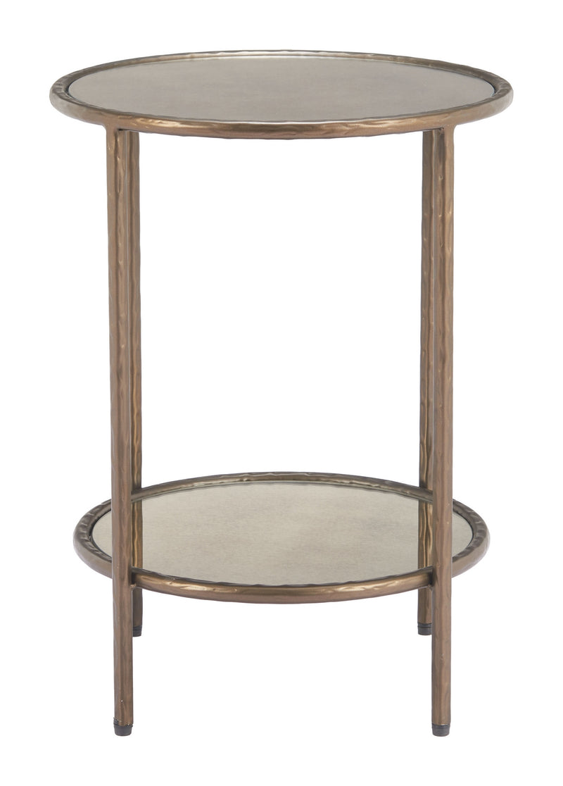 Mesa Lateral Anelli - Bronce