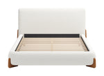 Cama Queen Size Baris - Blanco