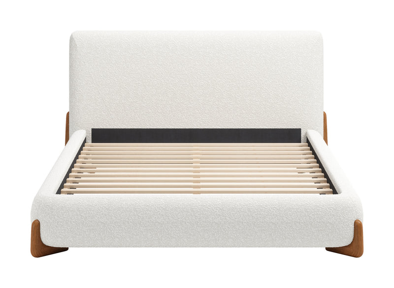 Cama Queen Size Baris - Blanco