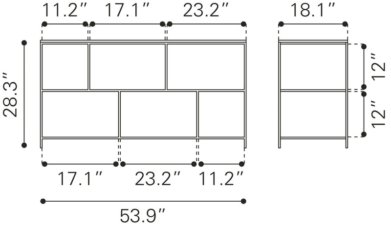 Credenza Singularity - Blanco