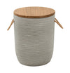 Mesa Lateral Exterior Biban - Gris