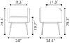 Silla de Comedor Horbat - Cafe